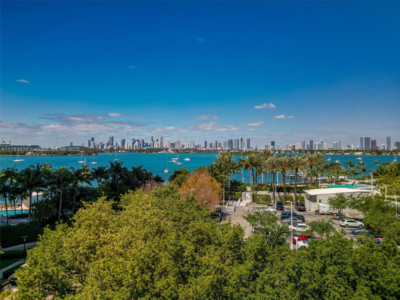 1401 Bay Road, Unit 506 Miami Beach, FL 33139 - Photo 22 of 28 a view of a lake