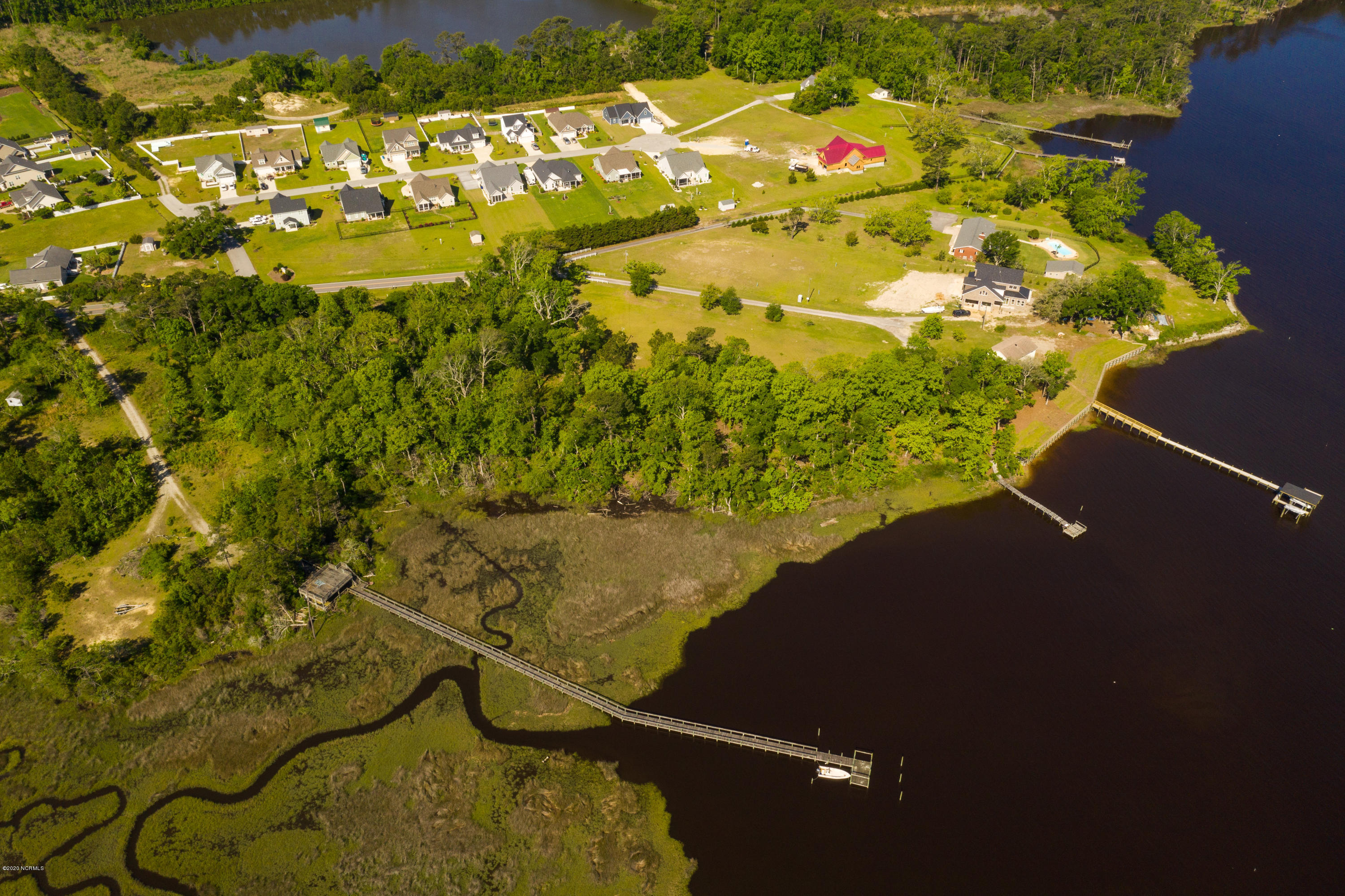 482 Vfw Road Cedar Point, NC 28584 - Photo 11 of 18 View from Bay