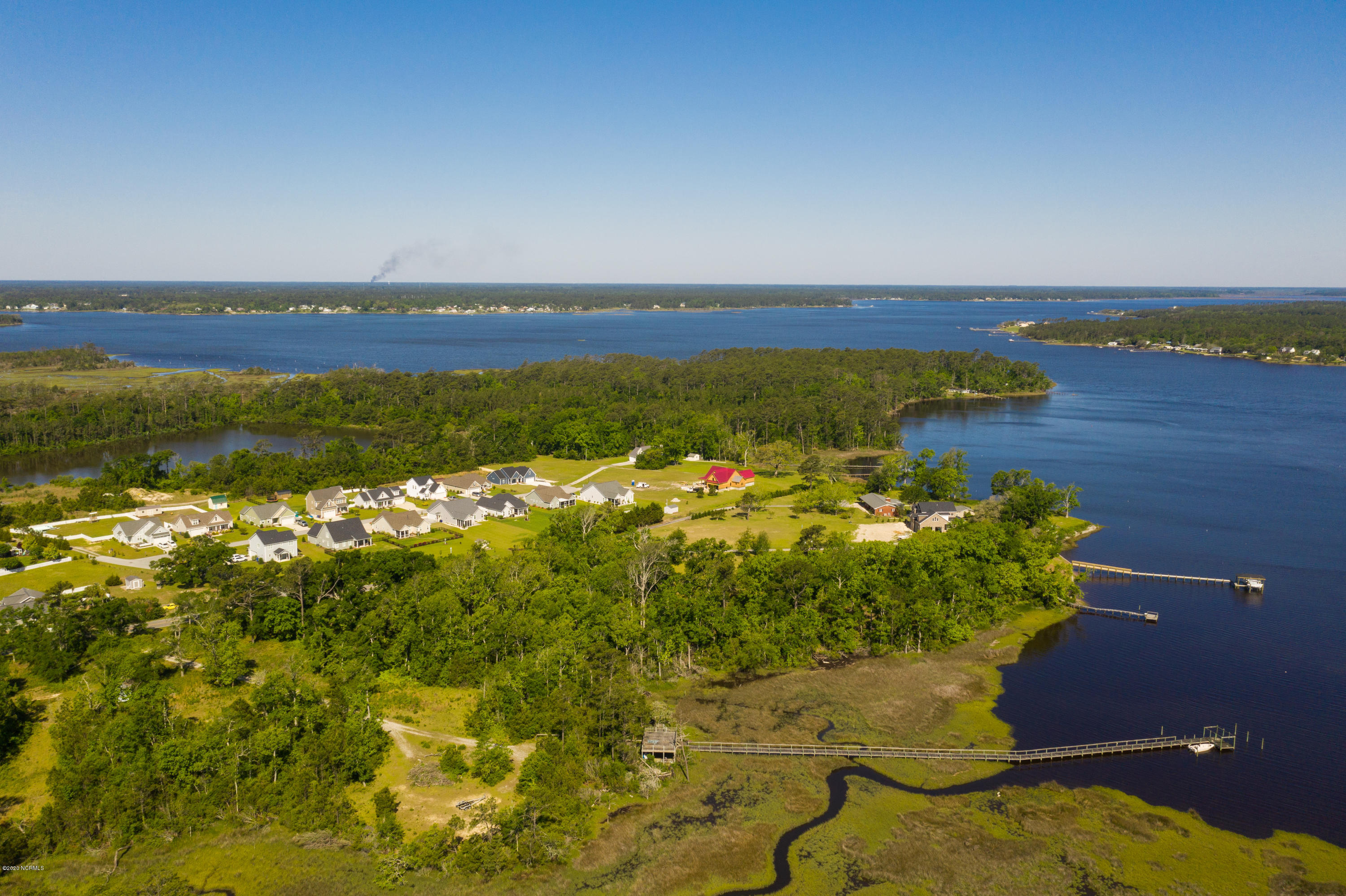 482 Vfw Road Cedar Point, NC 28584 - Photo 13 of 18 View to White Oak River