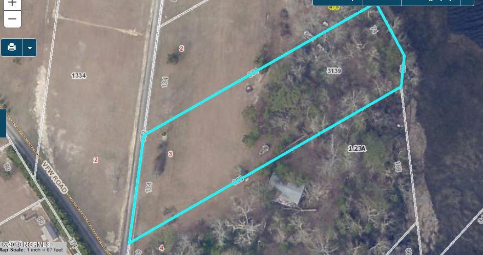 482 Vfw Road Cedar Point, NC 28584 - Photo 18 of 18 lot 3 GIS photo
