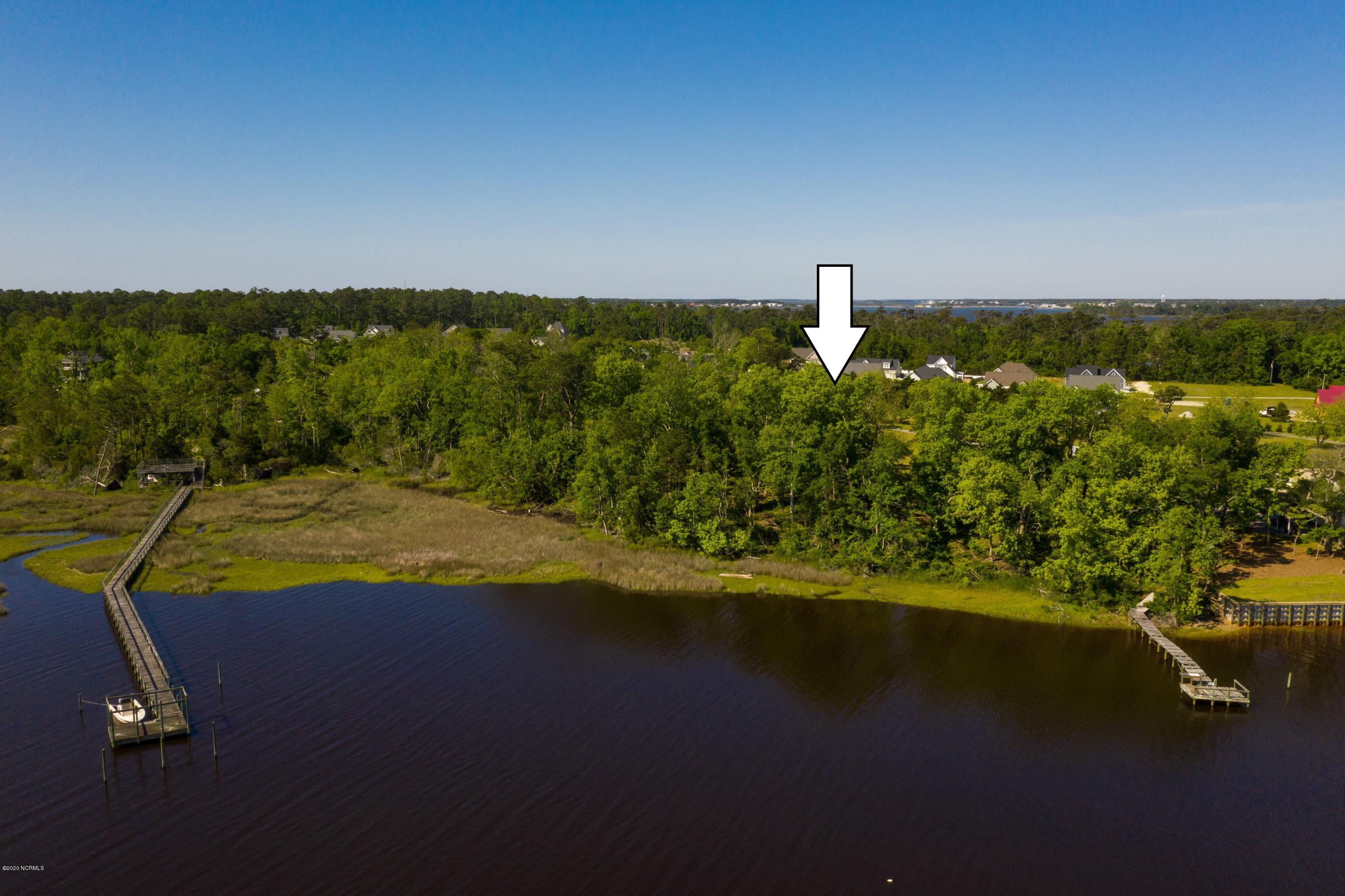 482 Vfw Road Cedar Point, NC 28584 - Photo 3 of 18 Lot 3 View from Water