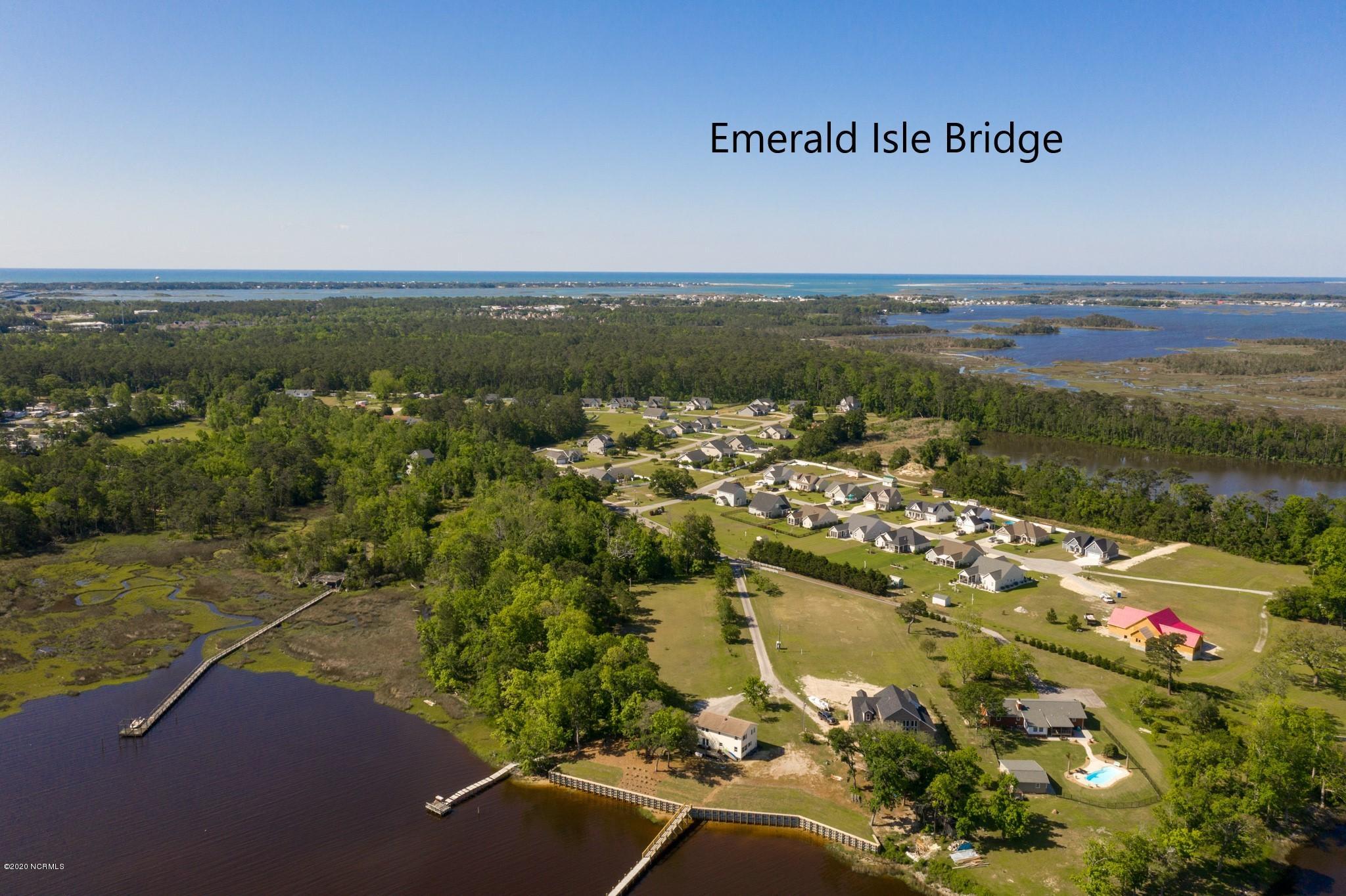 482 Vfw Road Cedar Point, NC 28584 - Photo 6 of 18 View from subdivision distants to EI Bri
