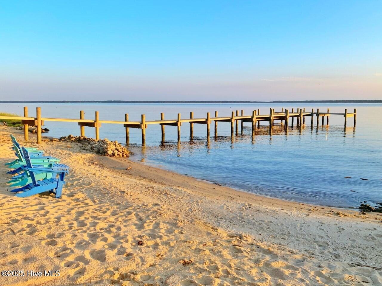 176 Mill Creek Road Minnesott Beach, NC 28510 - Photo 22 of 27 20 Neighborhood river beach and pier