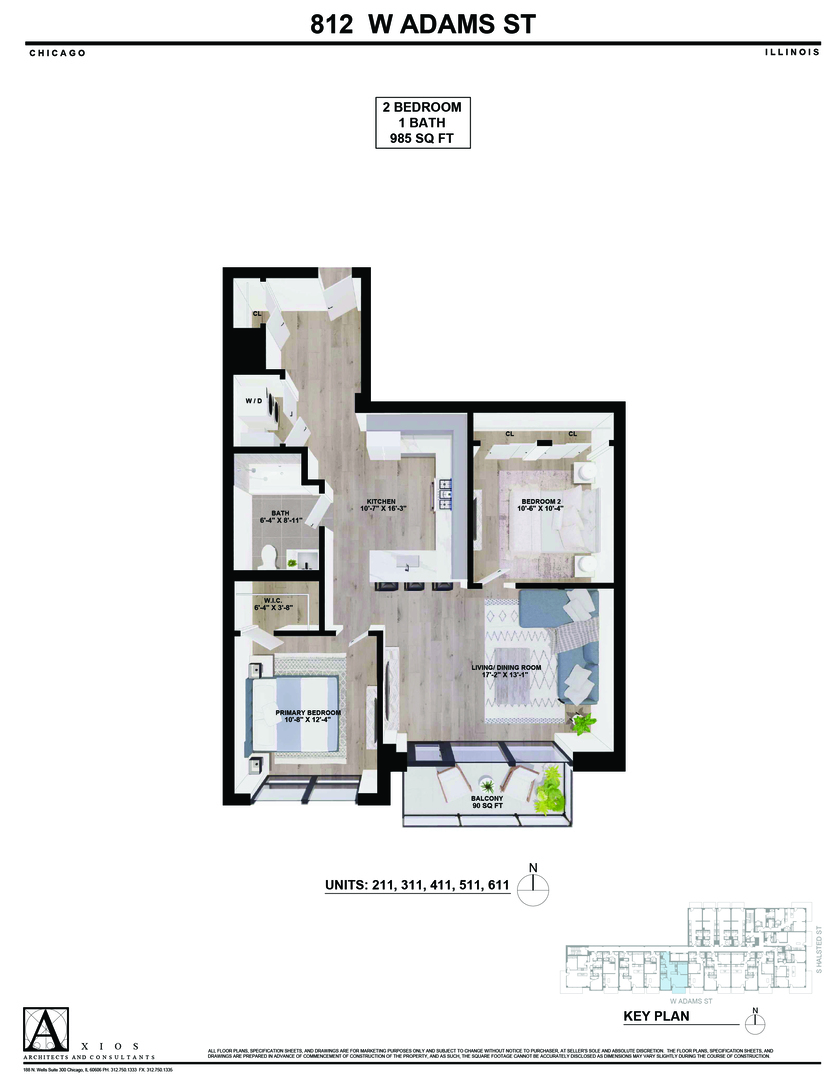 812 West Adams Street, Unit 611 Chicago, IL 60607 - Photo 12 of 12