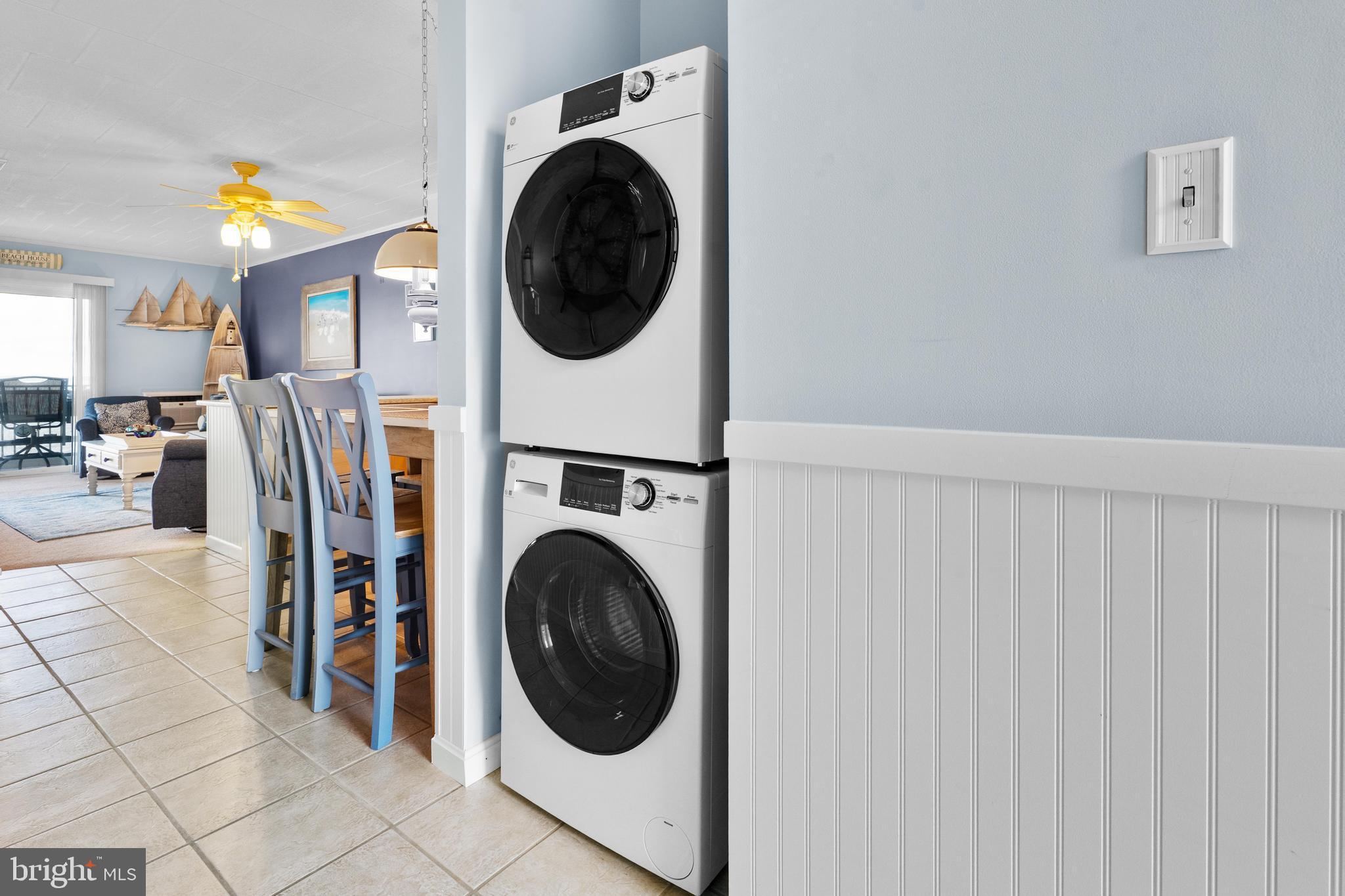 745 Mooring Road, Unit 202 Ocean City, MD 21842 - Photo 33 of 62 Laundry in the Halway