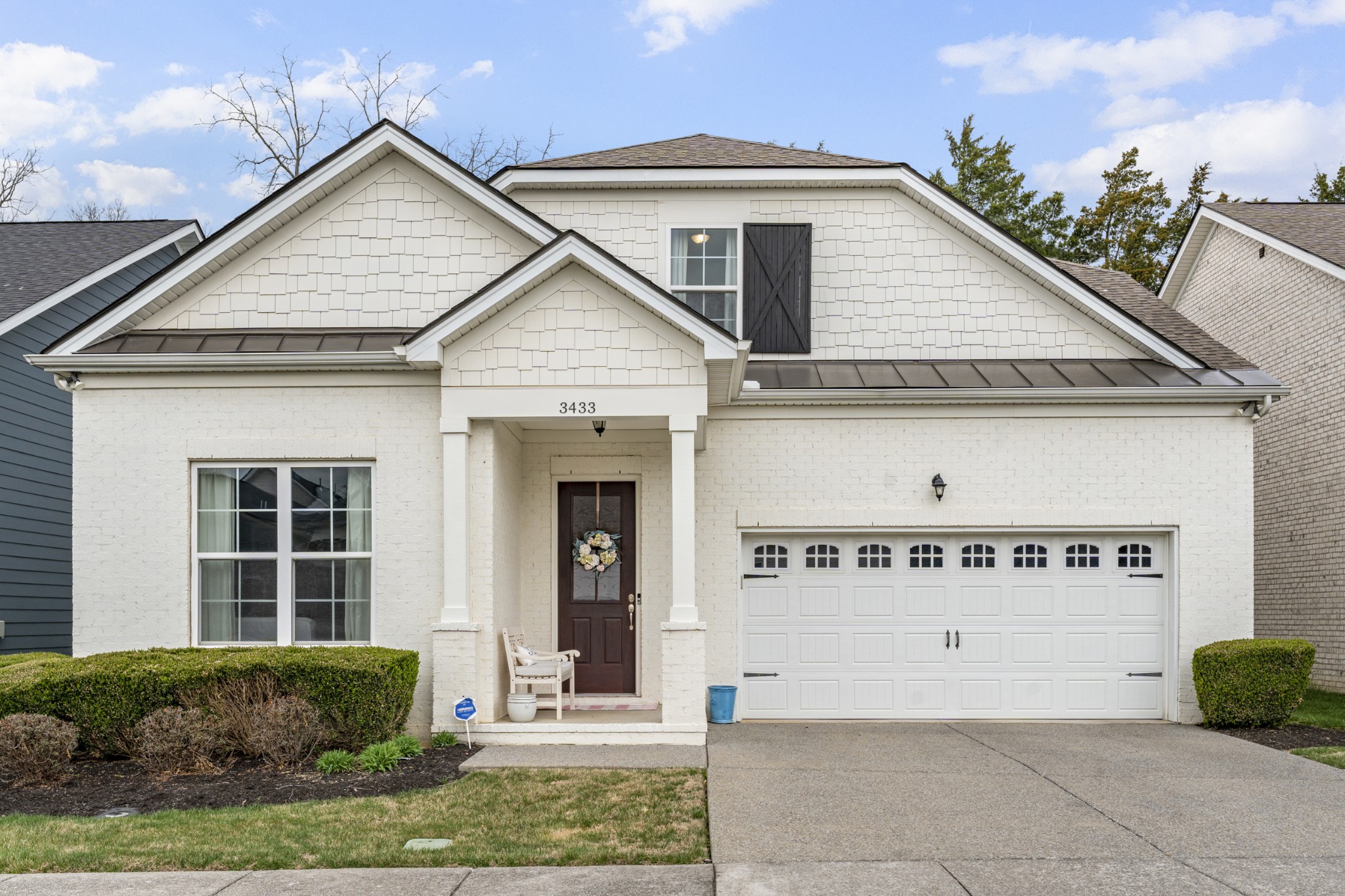 3433 Cortona Way Murfreesboro, TN 37129 - Photo 7 of 32 a front view of a house with garage