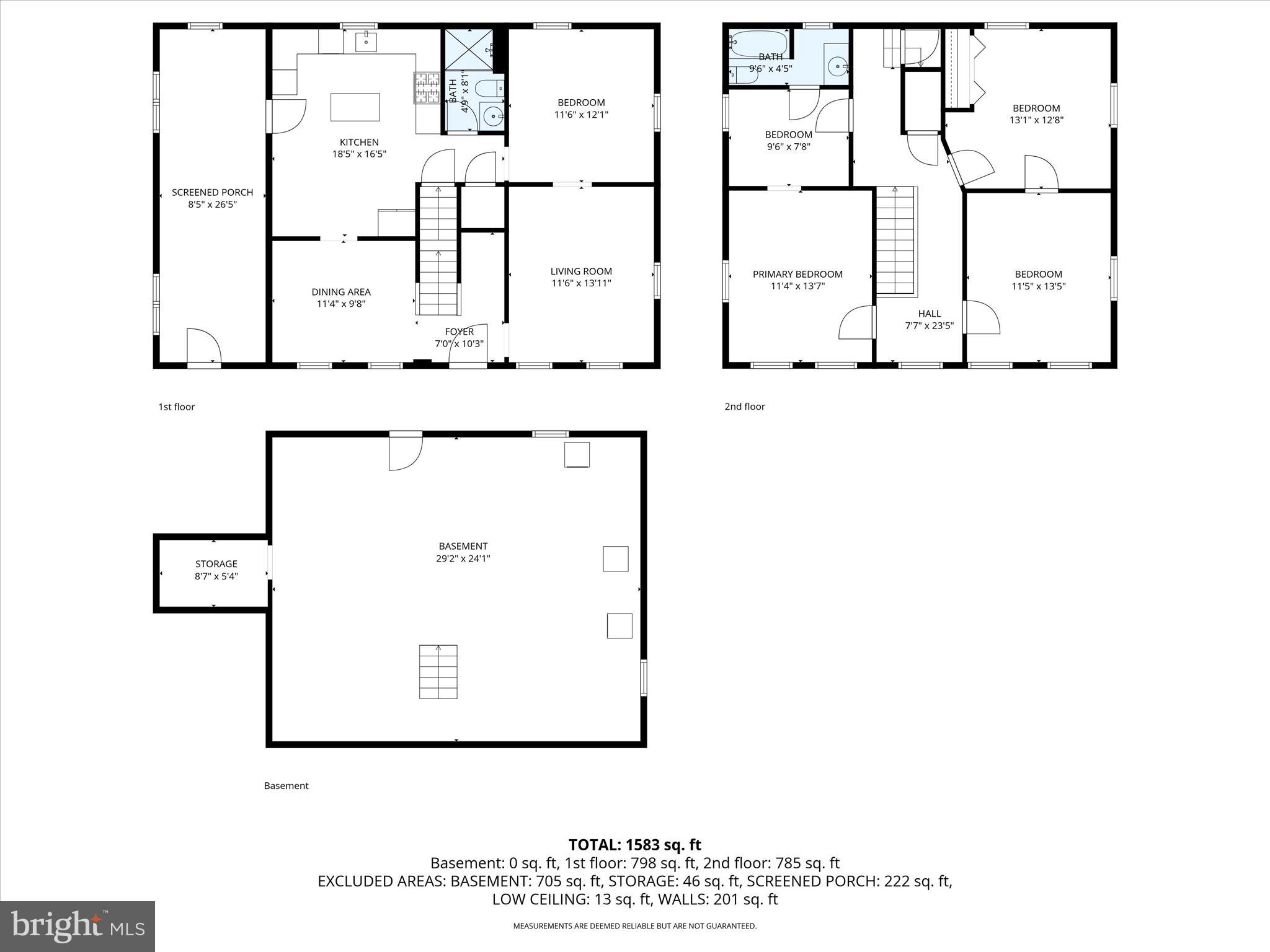141 Harristown Road Paradise, PA 17562 - Photo 41 of 41 all_floors_141_harristown_road_paradise_with_dim