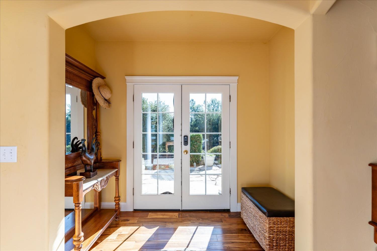 28853 Limestone Way Coarsegold, CA 93614 - Photo 13 of 54 a view of hallway with washer and dryer