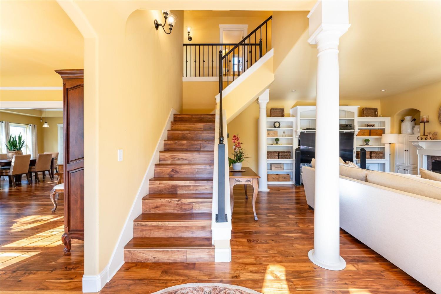 28853 Limestone Way Coarsegold, CA 93614 - Photo 14 of 54 a view of entryway and hall with wooden floor