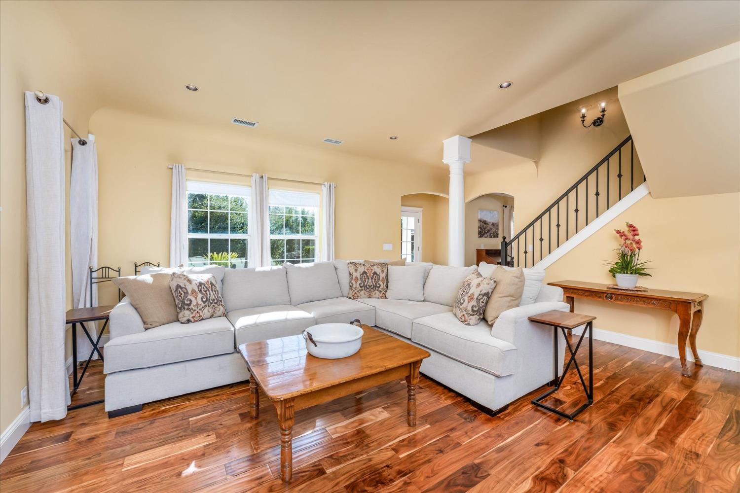 28853 Limestone Way Coarsegold, CA 93614 - Photo 17 of 54 a living room with furniture and a table