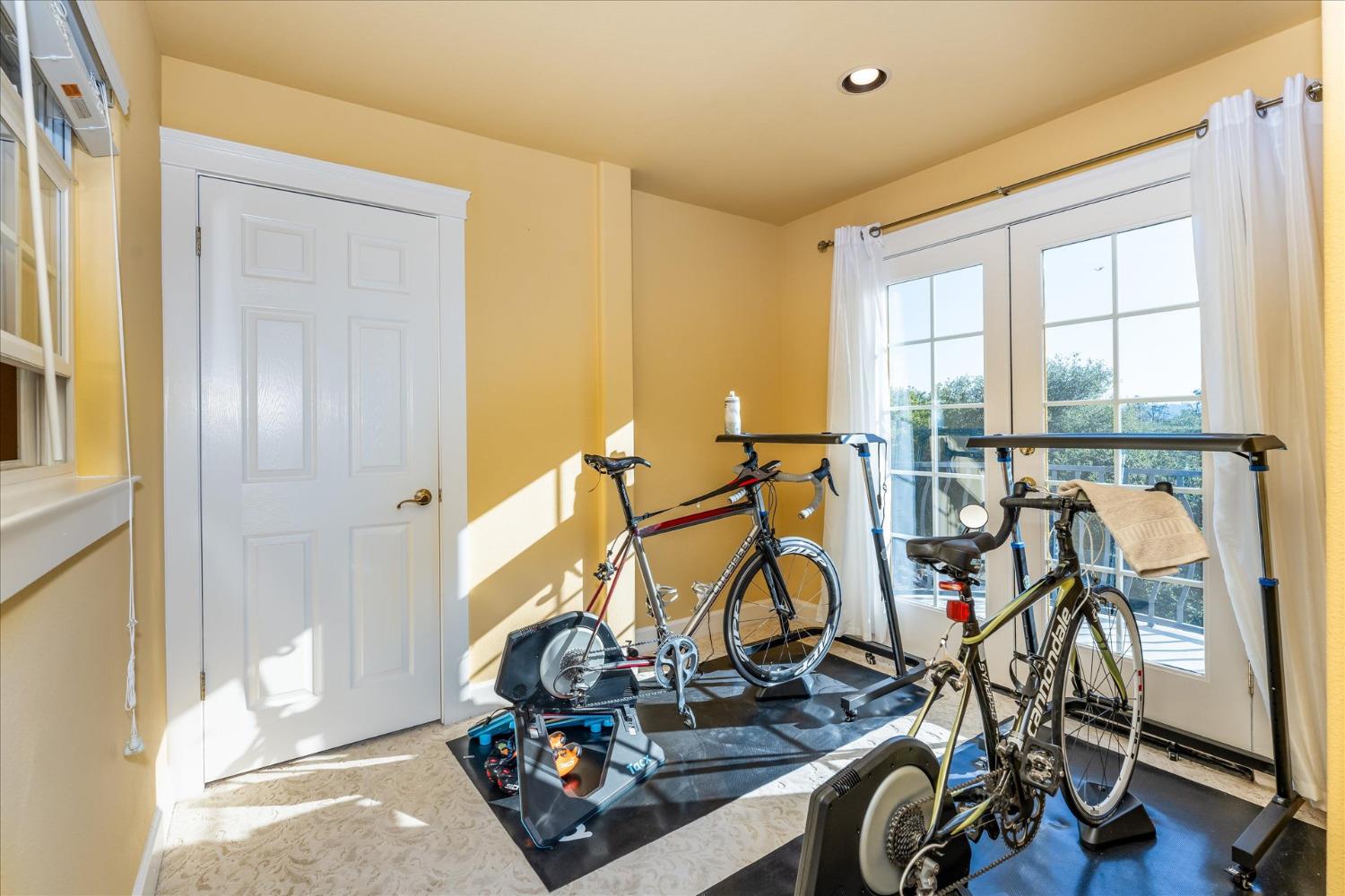 28853 Limestone Way Coarsegold, CA 93614 - Photo 38 of 54 a view of a room with gym equipment