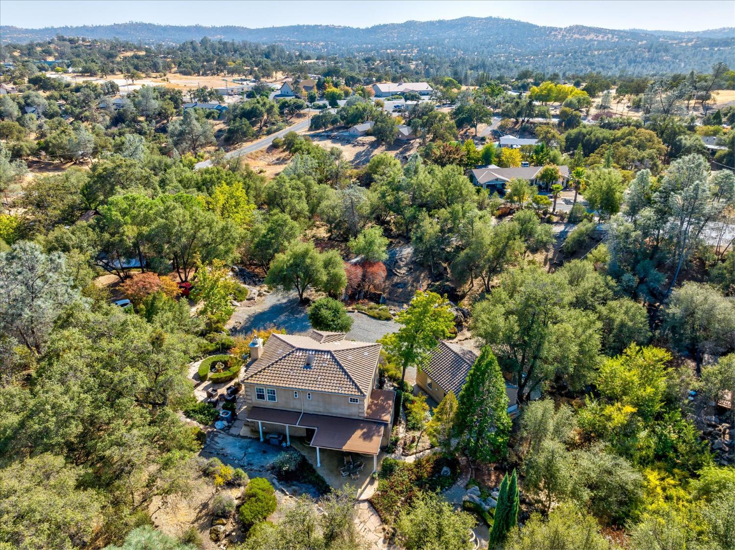 28853 Limestone Way Coarsegold, CA 93614 - Photo 54 of 54 an aerial view of a house with a yard
