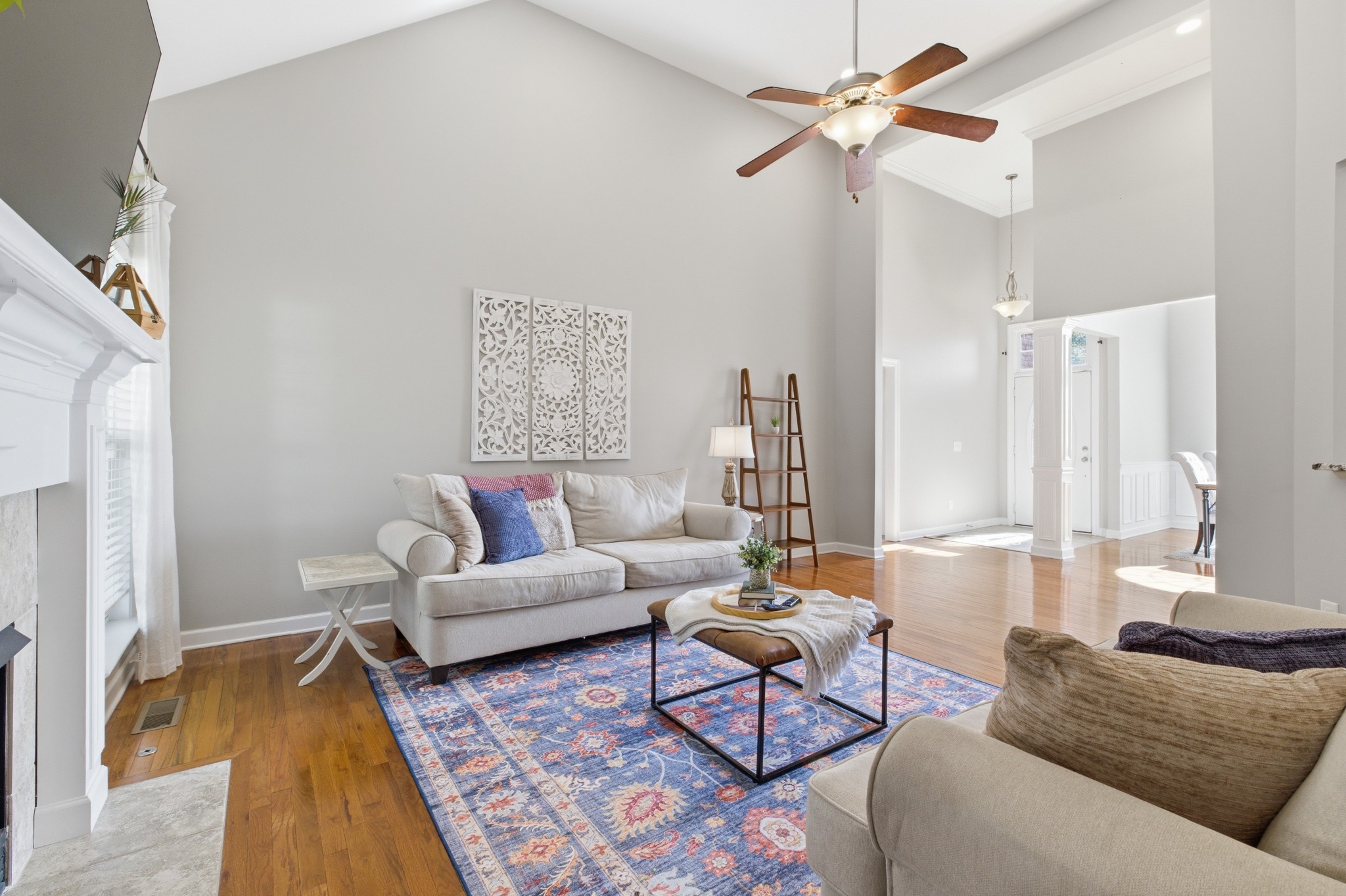 608 Windtree Pass Mount Juliet, TN 37122 - Photo 7 of 35 a living room with furniture and a rug