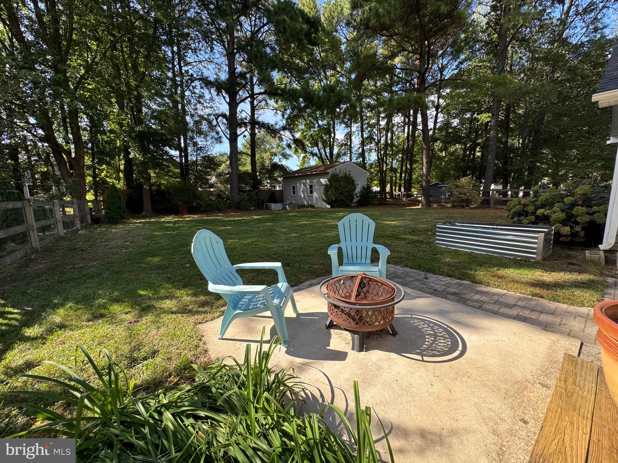 211 Queen Anne Road Stevensville, MD 21666 - Photo 28 of 56 Fire Pit/back yard