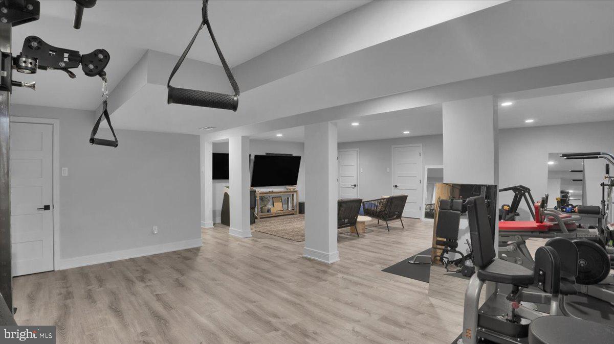 1433 Southwind Way Dresher, PA 19025 - Photo 28 of 37 a view of a room with gym equipment