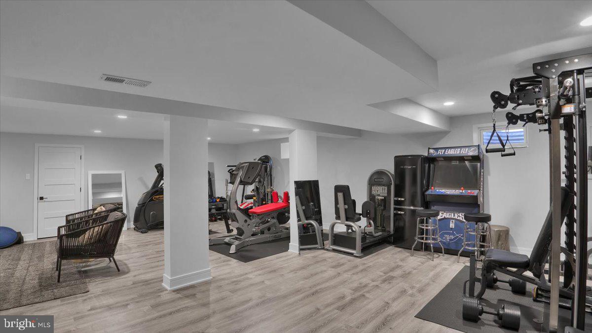 1433 Southwind Way Dresher, PA 19025 - Photo 29 of 37 a view of a room with gym equipment