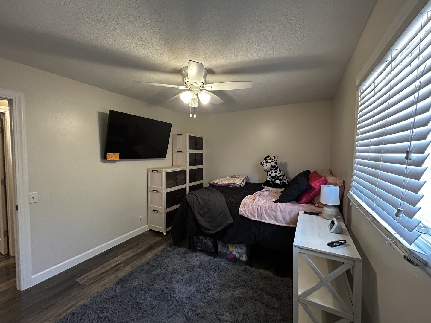 12795 Lawrence Road Sterling, IL 61081 - Photo 27 of 42 a living room with furniture and a flat screen tv