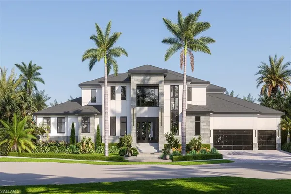 a front view of a house with yard