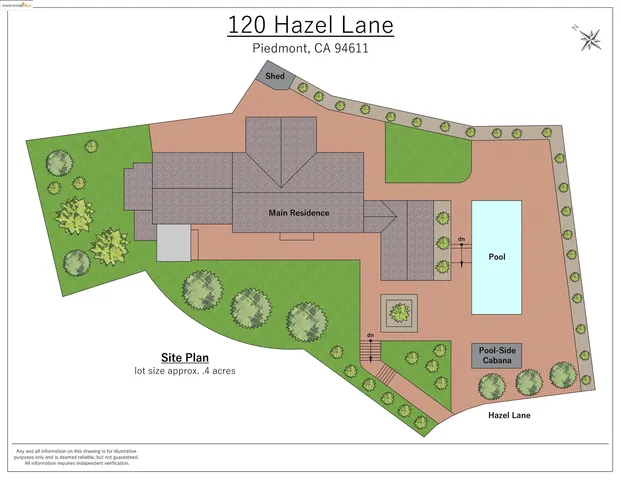 $5,500,000 | 120 Hazel Lane, Piedmont, CA 94611