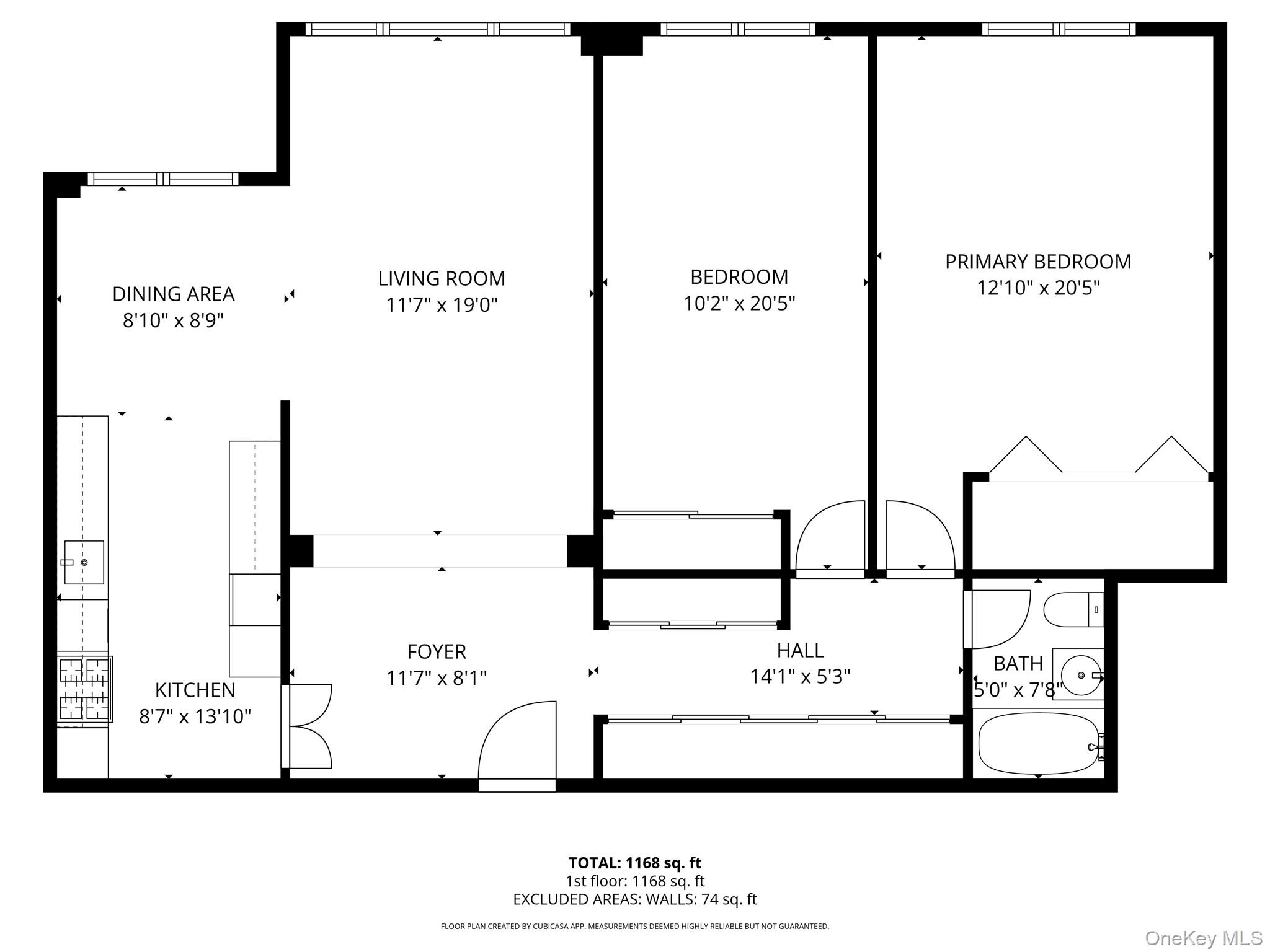 1015 Old Boston Post Road, Unit 2H Mamaroneck, NY 10543 - Photo 23 of 23 Floor Plan