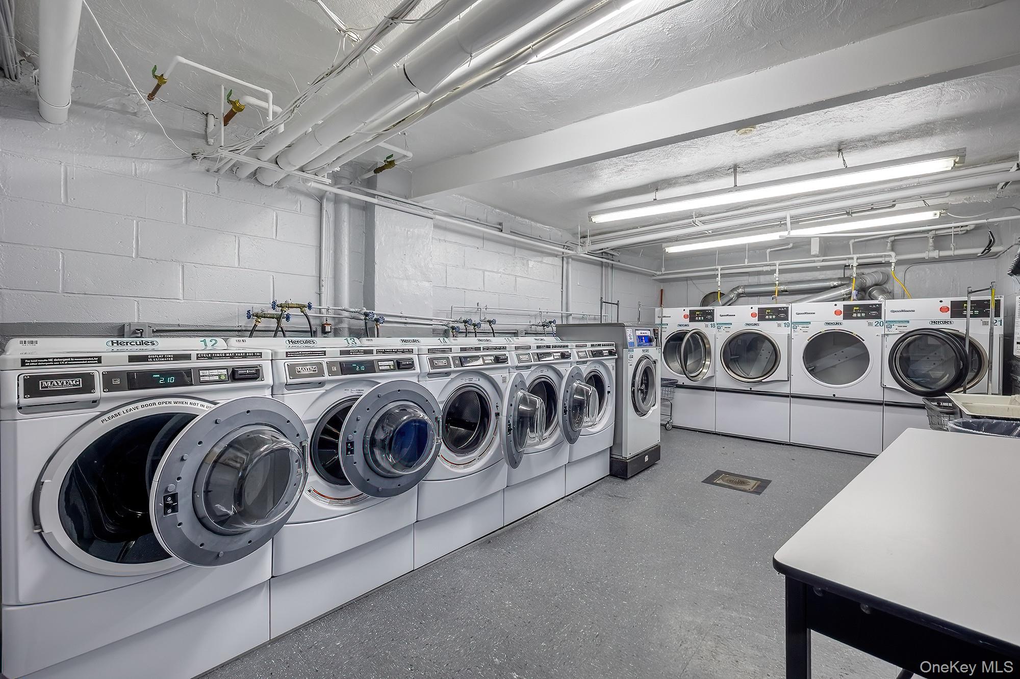 1015 Old Boston Post Road, Unit 2H Mamaroneck, NY 10543 - Photo 19 of 23 Communal Laundry Room