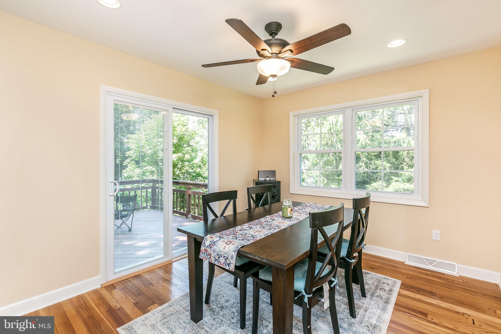 1830 Hillside Road Stevenson, MD 21153 - Photo 12 of 46 SLIDING GLASS DOORS TO DECK WITH A VIEW