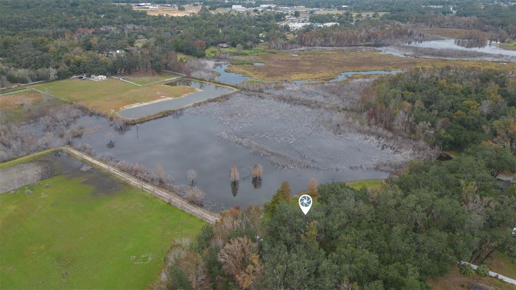 12628 Fort King Road Dade City, FL 33525 - Photo 57 of 59 a view of a lake with a yard