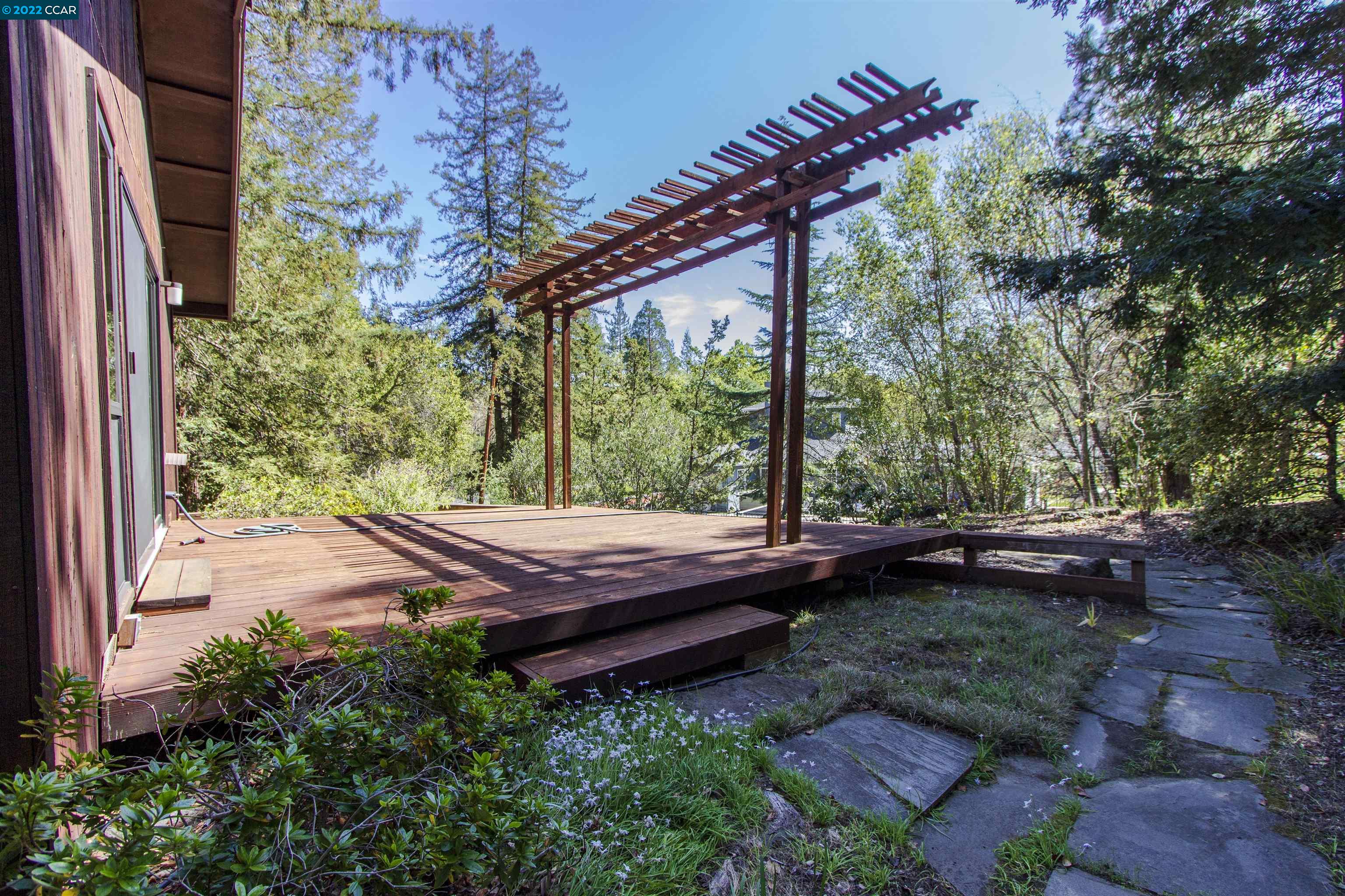 3399 Springhill Road Lafayette, CA 94549 - Photo 24 of 25 a back yard with green space