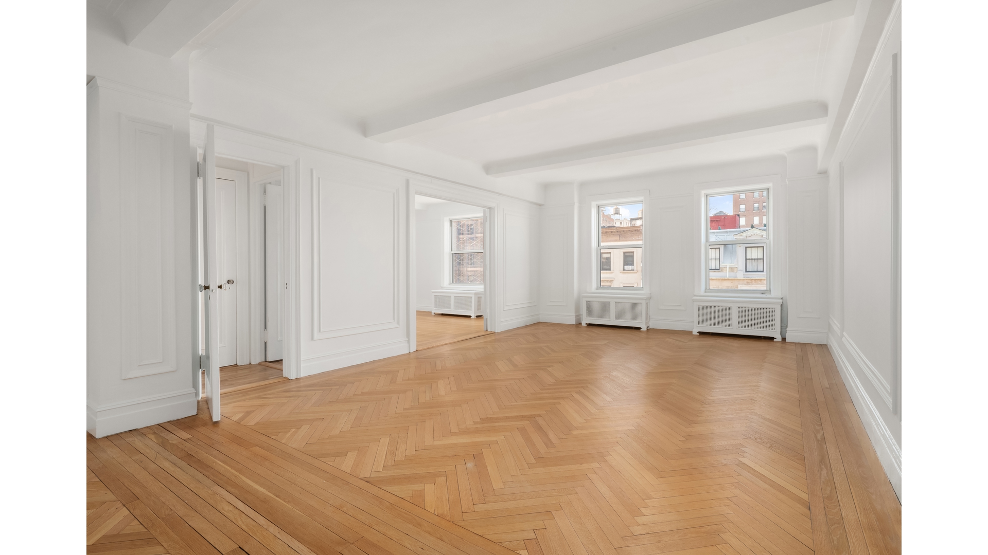 340 Riverside Drive, Unit 6D Manhattan, NY 10025 - Photo 18 of 26 a view of an empty room with a window