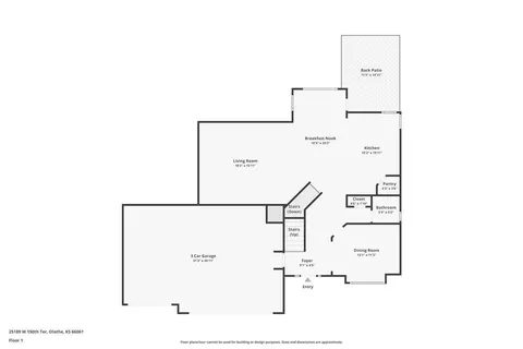 $489,000 | 25189 West 150th Terrace, Olathe, KS 66061