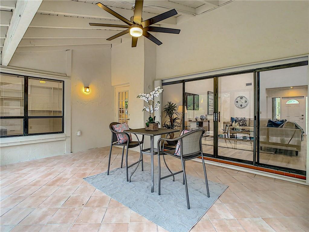 4133 Northwest 28th Way Boca Raton, FL 33434 - Photo 10 of 12 Private Enclosed Patio Off Living Room