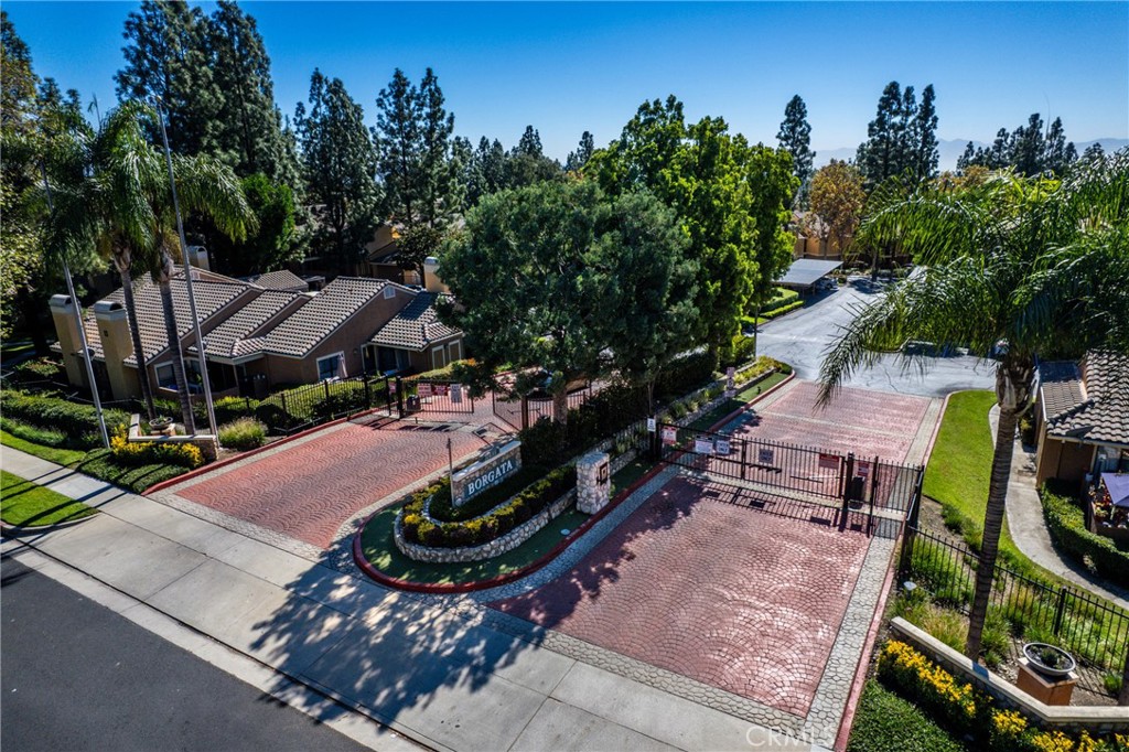 10655 Lemon Avenue Rancho Cucamonga, CA 91737 - Photo 32 of 32 an aerial view of a house with garden space and street view
