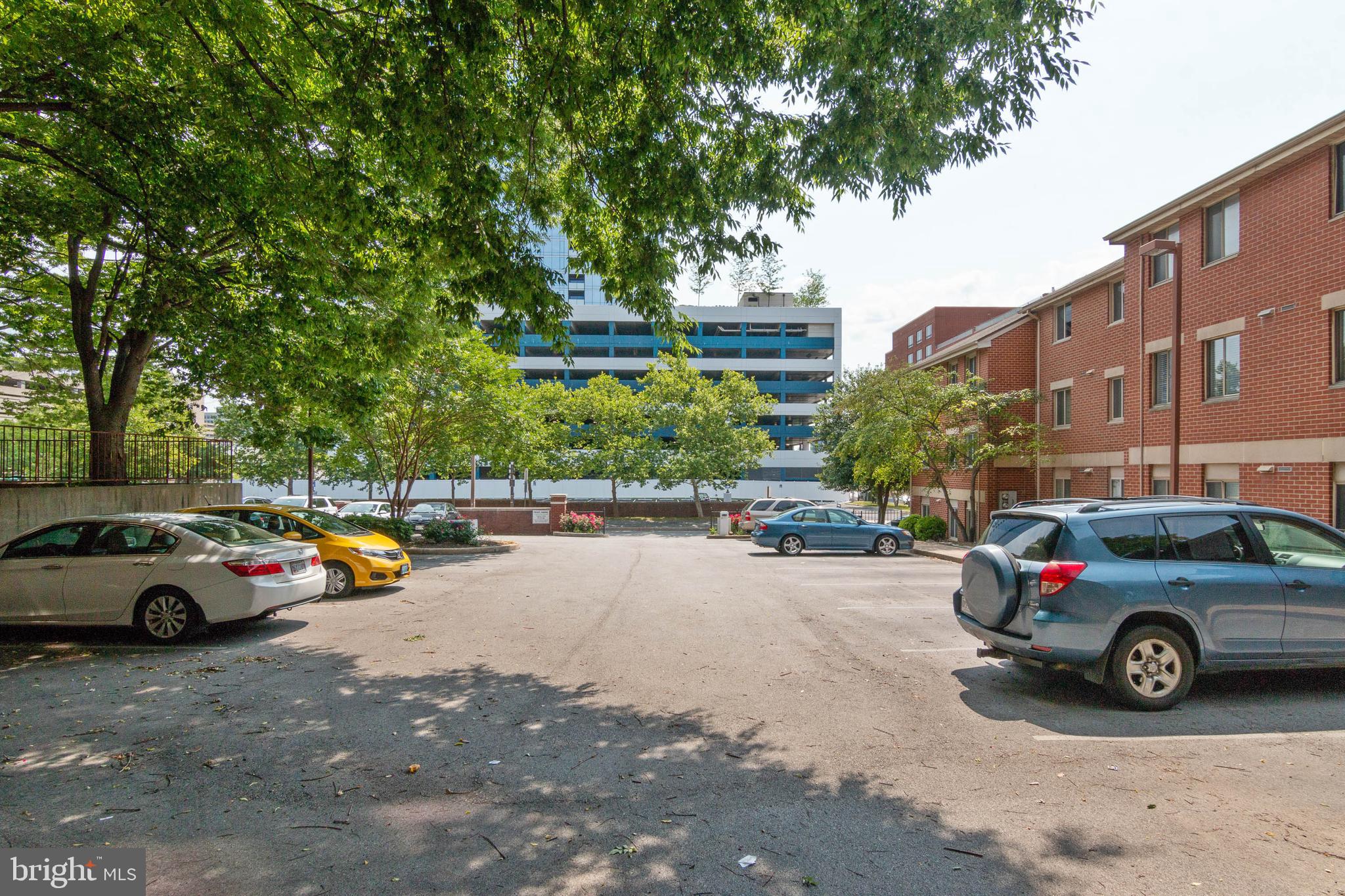 16 Andrew Place, Unit R122 Baltimore, MD 21201 - Photo 30 of 30 Parking lot behind unit, both BRs overlook lot