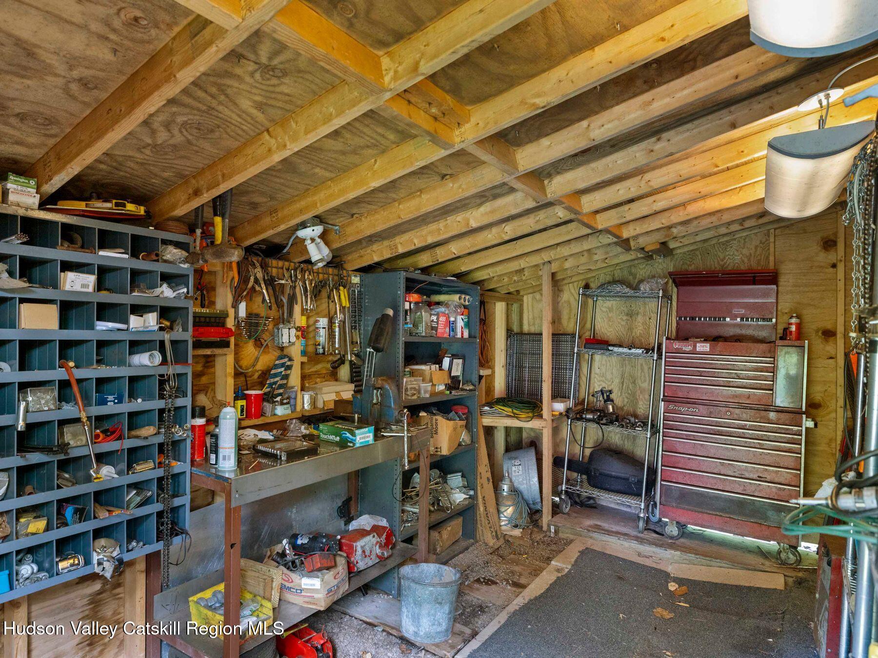 137 Mountain Pond View Road Gilboa, NY 12076 - Photo 13 of 38 a view of storage and utility room