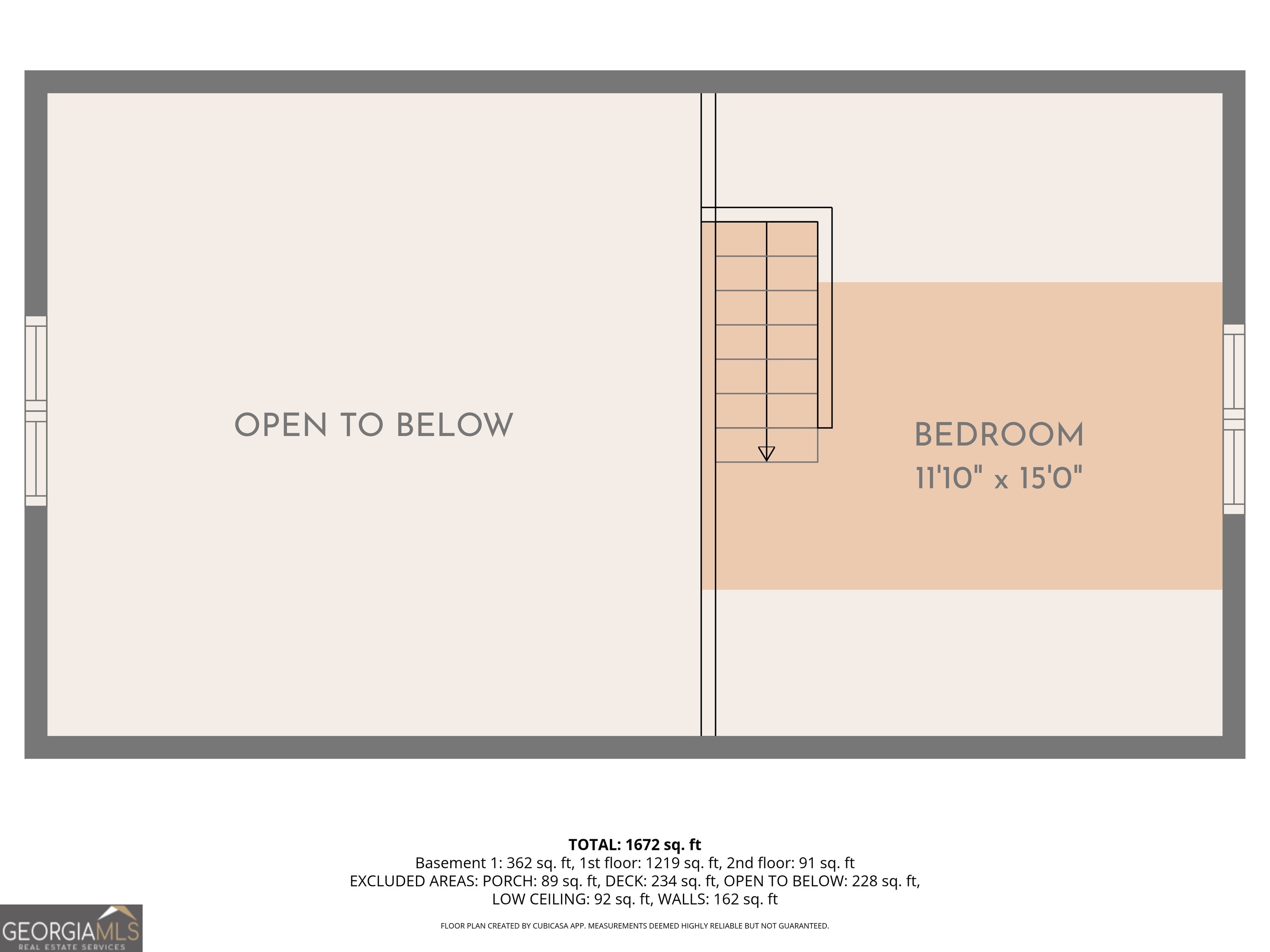 355 Henslee Hollow Lane Rabun Gap, GA 30568 - Photo 45 of 47 a picture of a room