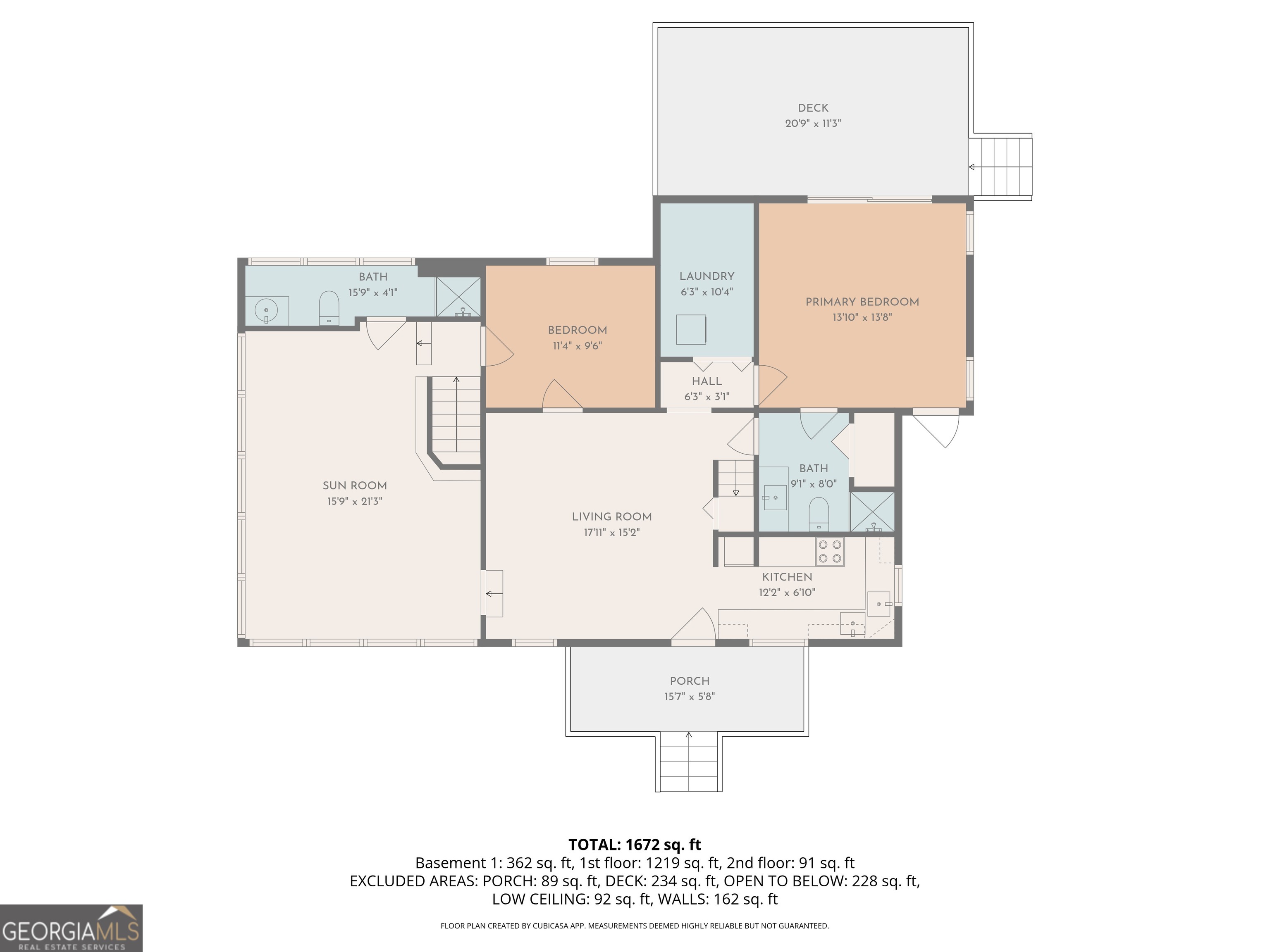 355 Henslee Hollow Lane Rabun Gap, GA 30568 - Photo 46 of 47 a picture of floor plan