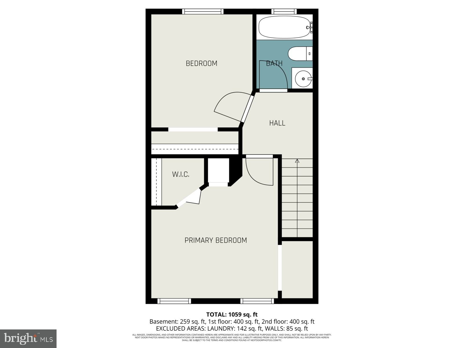 7864 Charlesmont Road Baltimore, MD 21222 - Photo 23 of 25 Upper level without SQFT