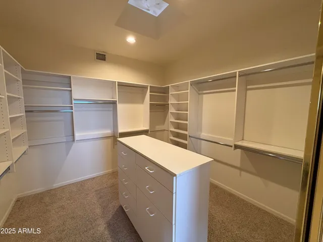 a room with storage and utility