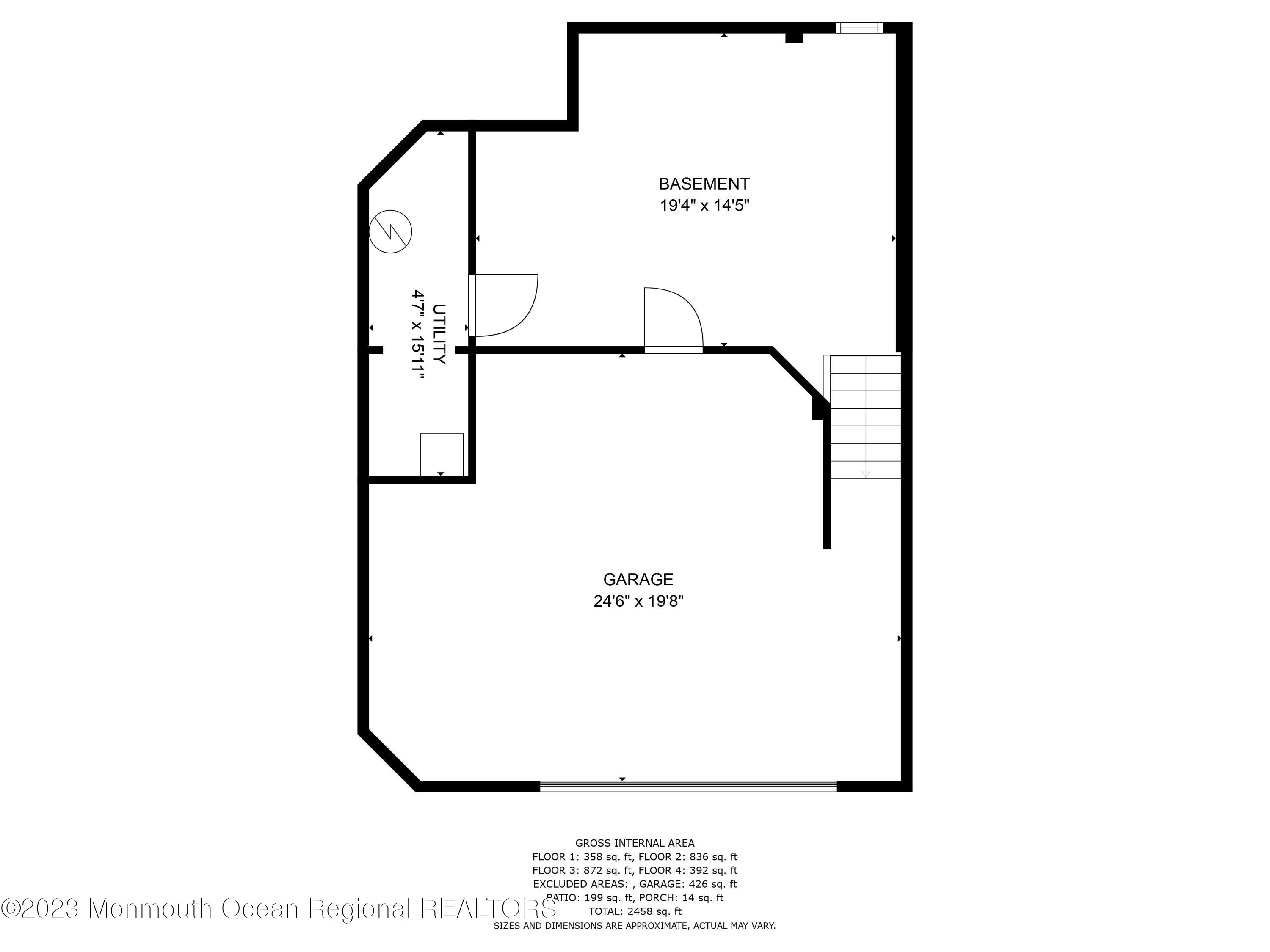 16 Mariners Bend Brielle, NJ 08730 - Photo 57 of 66 Basement Dimensions