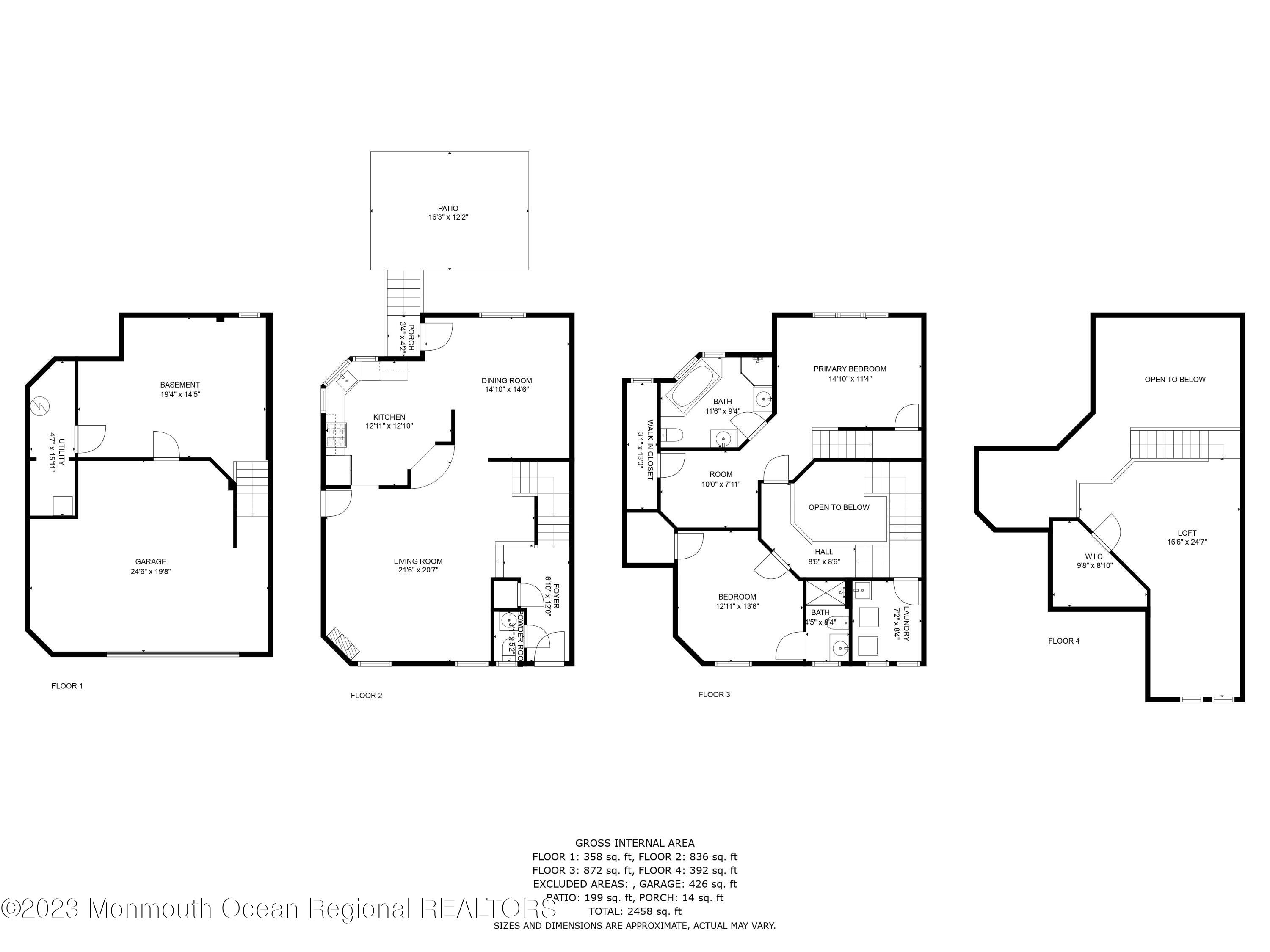 16 Mariners Bend Brielle, NJ 08730 - Photo 66 of 66 a picture of a floor plan