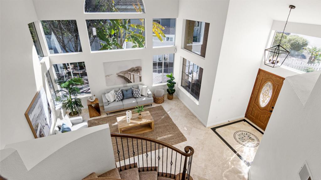 354 Lustrosos Street Oceanside, CA 92057 - Photo 10 of 75 a view of a living room with furniture and a fireplace