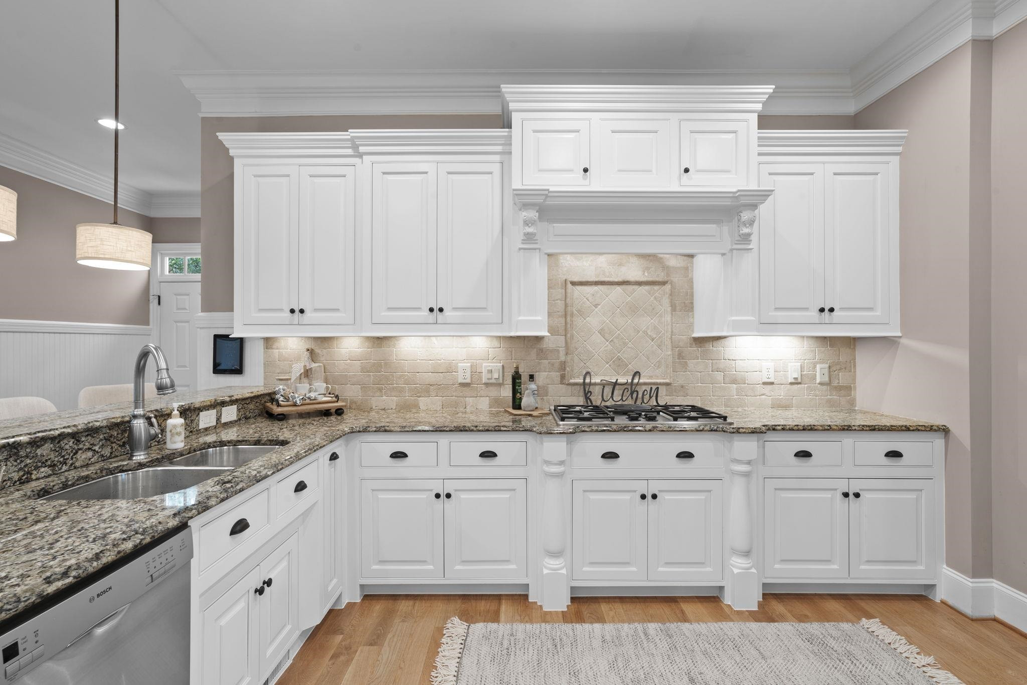 3329 Hampton Road Raleigh, NC 27607 - Photo 6 of 46 Chef kitchen with high end appliances and pull-out shelves.