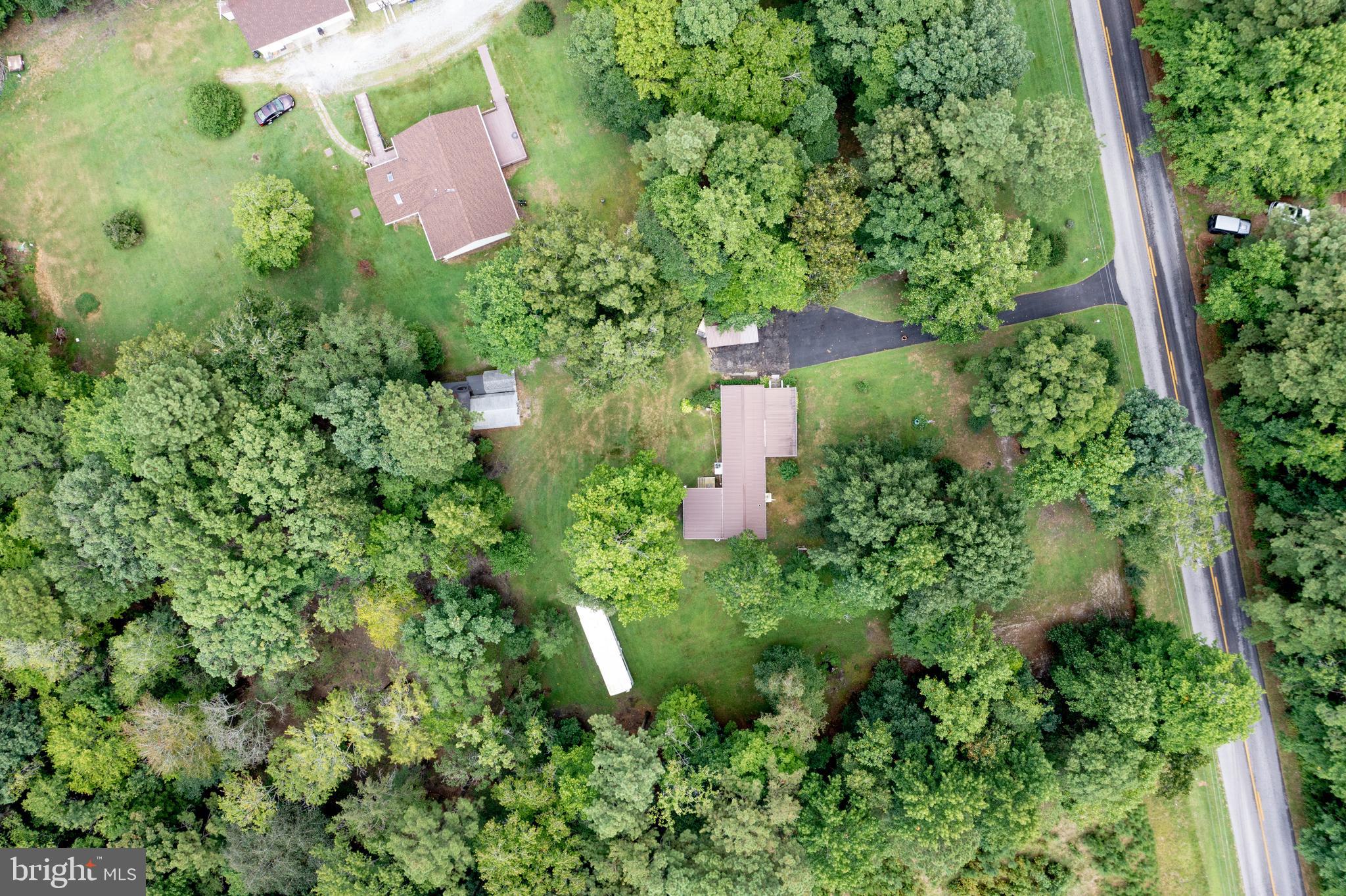 13520 South Union Church Road Ellendale, DE 19941 - Photo 4 of 36 Aerial with S Union Church Road