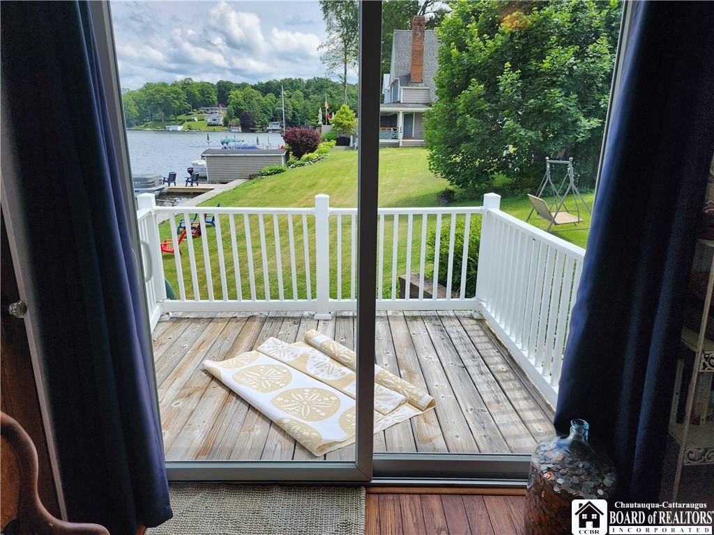 2642 Shadyside Road Mina, NY 14736 - Photo 23 of 31 Side deck from main bedroom