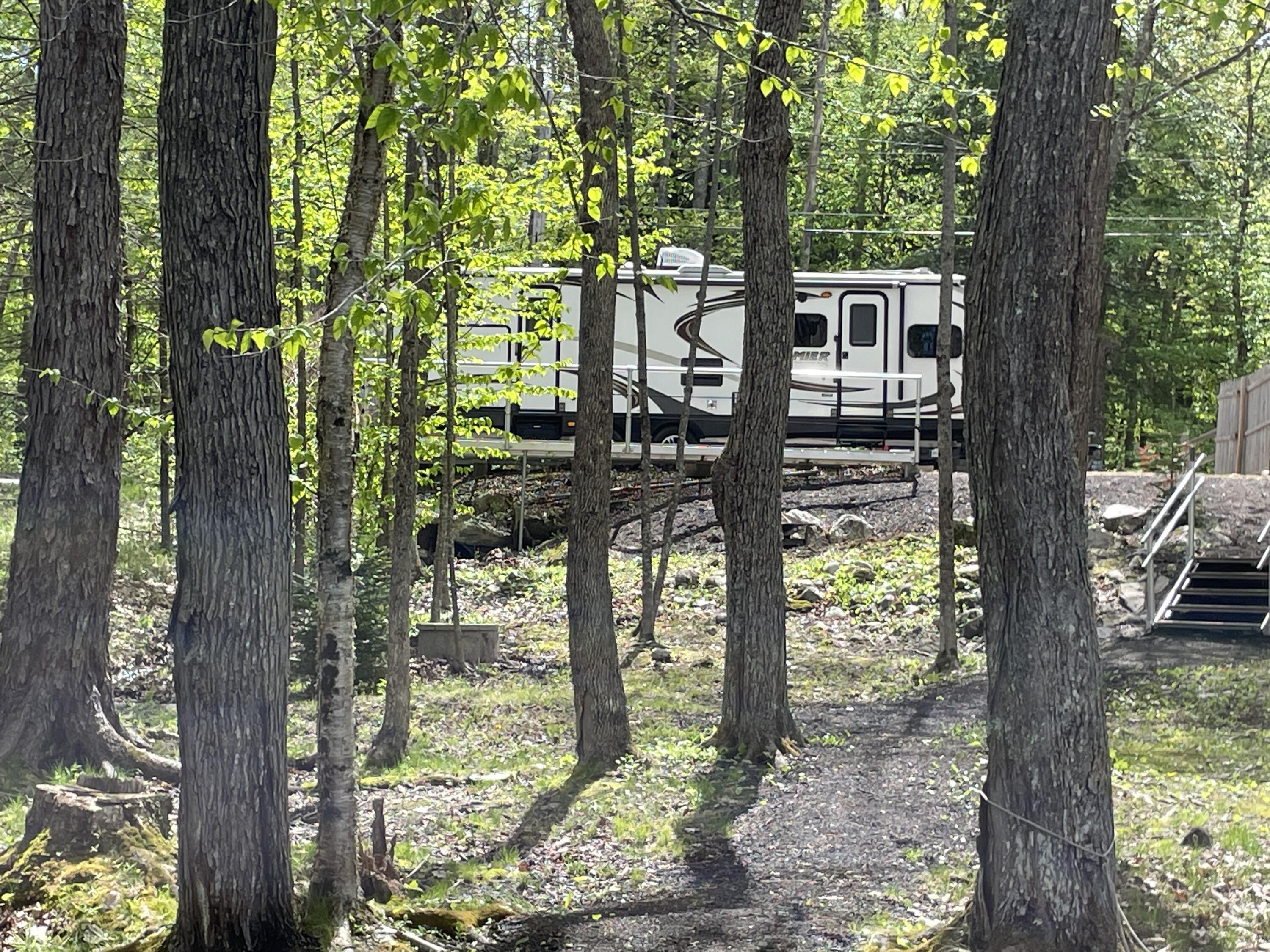 120 Birchwood Road Gray, ME 04039 - Photo 31 of 34 View from water to camper