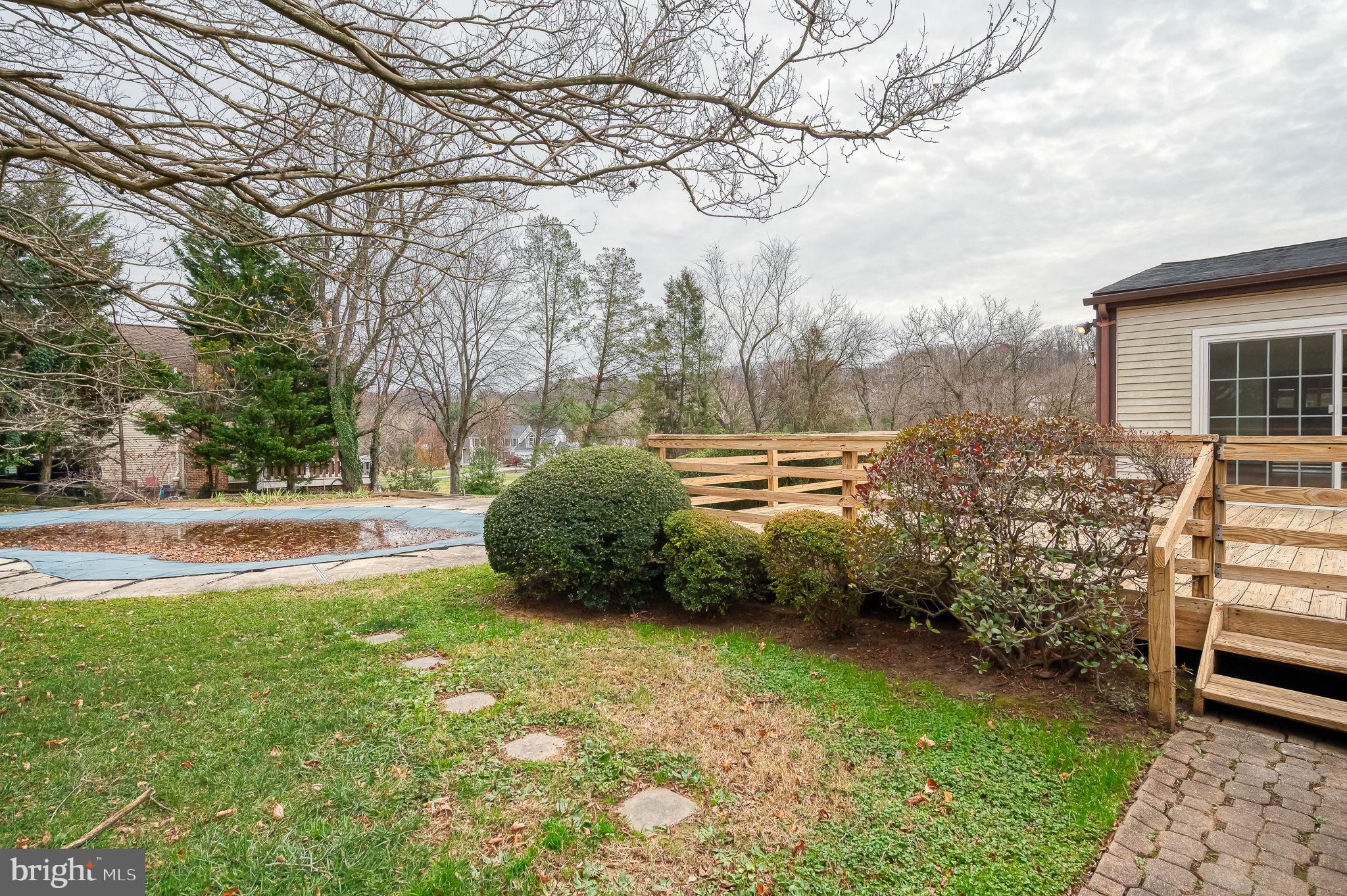5 Drake Court Baltimore, MD 21286 - Photo 48 of 76 Backyard Space with Inground Pool