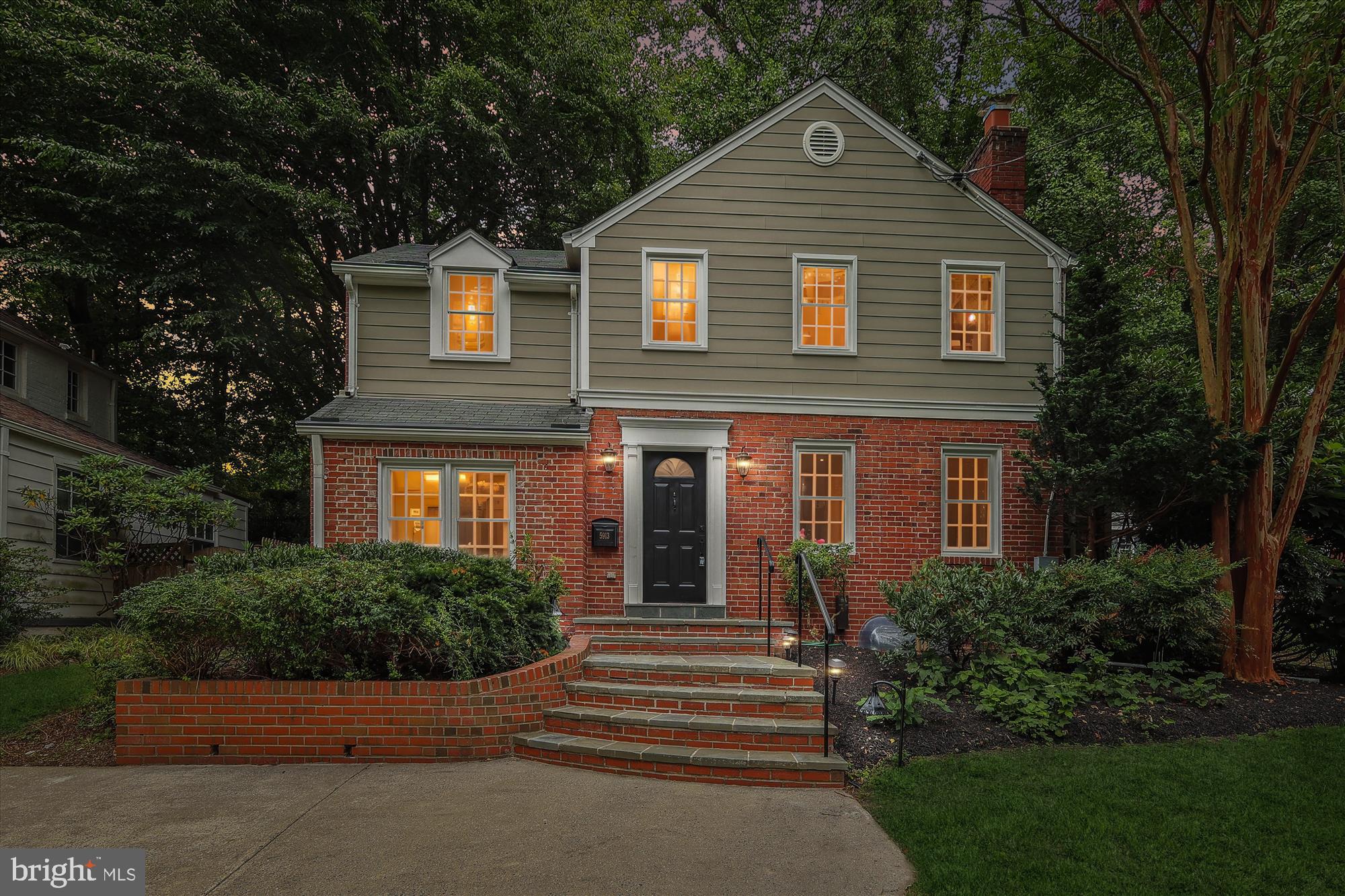 5913 Ramsgate Road Bethesda, MD 20816 - Photo 4 of 55 Front Elevation