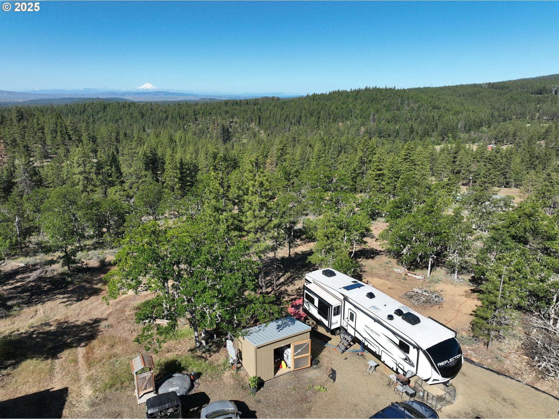 104 Jenkins Creek Road Goldendale, WA 98620 - Photo 11 of 45 an aerial view of a house with a yard