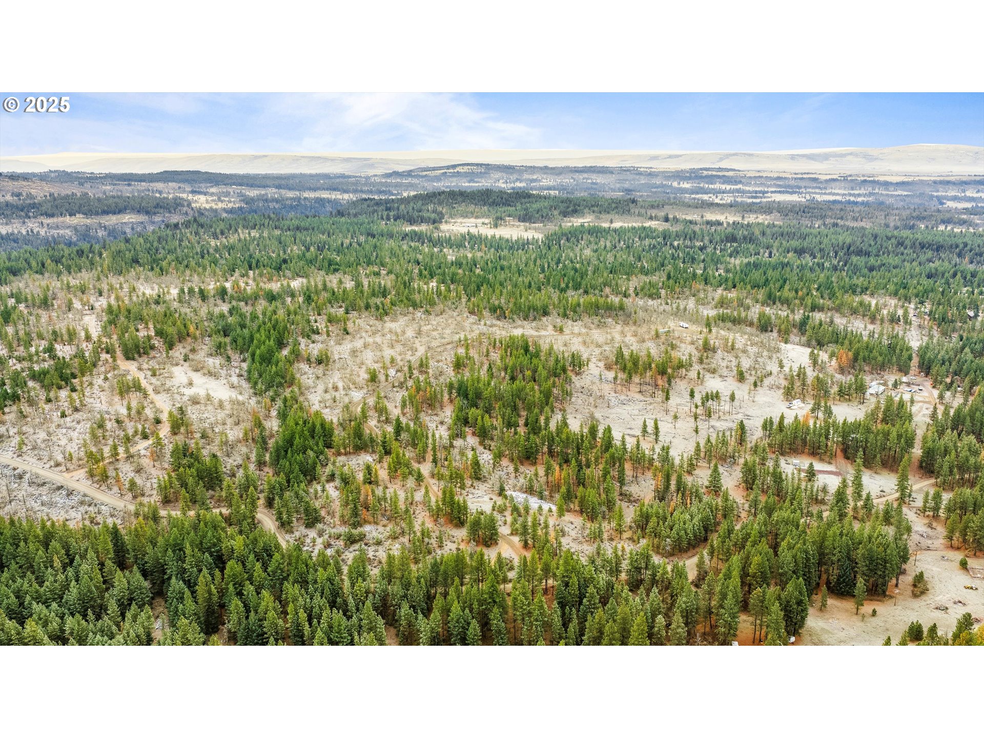 104 Jenkins Creek Road Goldendale, WA 98620 - Photo 44 of 45 a black and white photo of a city