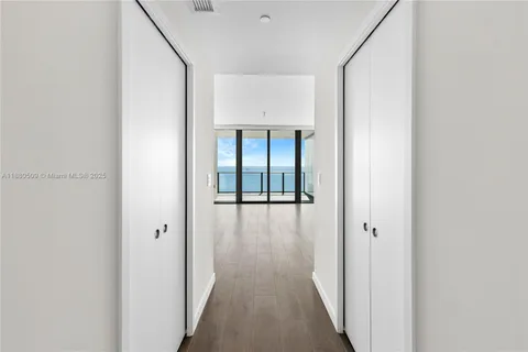 a view of city from a balcony